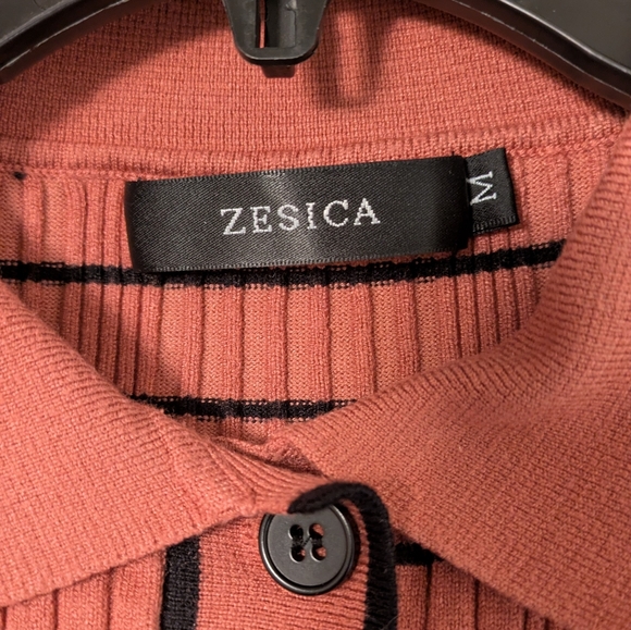 Zesica Sweater And Skirt Set In Rust Red - Picture 5 of 7